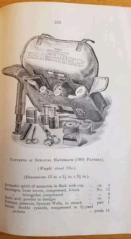 British/UDF Medic Bag Model 1905