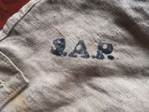 British Boer War / SAP Canvas Haver Sack