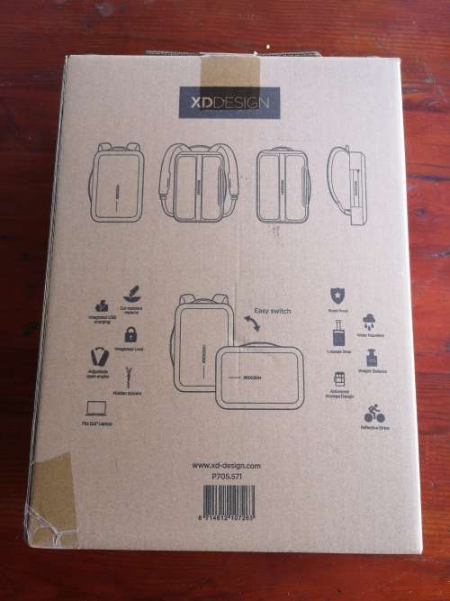 Anti theft laptop bag / backpack