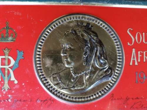 Boer War Queen Victoria Gift Chocolate Tin