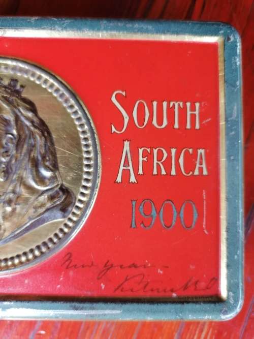 Boer War Queen Victoria Gift Chocolate Tin