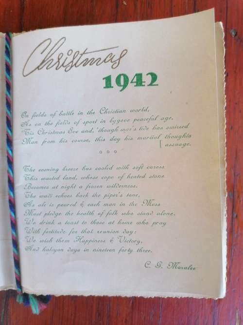 WW2 UDF Smuts tin and paperwork