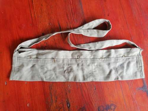 303 Enfield Cloth Bandolier 2 (1952/1957 date)