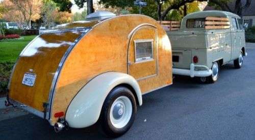 RARE Vintage Volkswagen trailer coupler