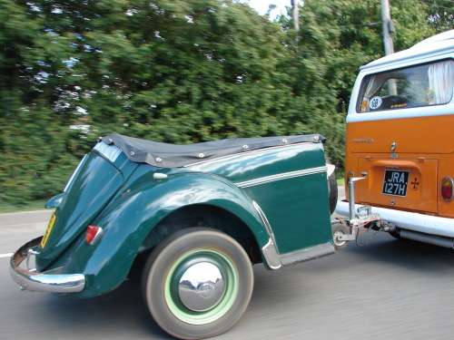 RARE Vintage Volkswagen trailer coupler