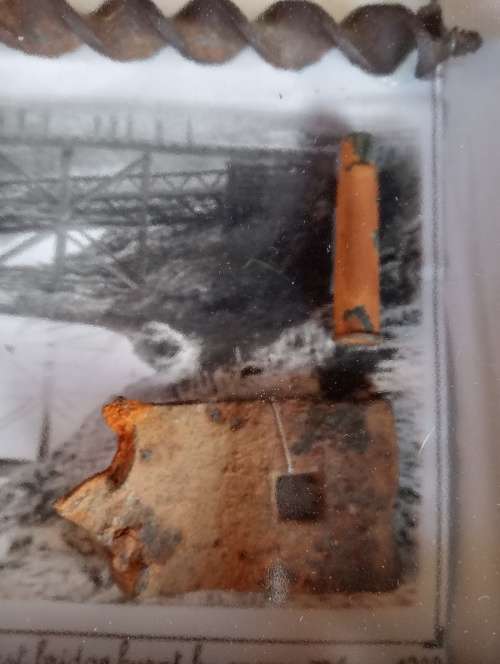 Boer War Rhenoster River Bridge Relic Display