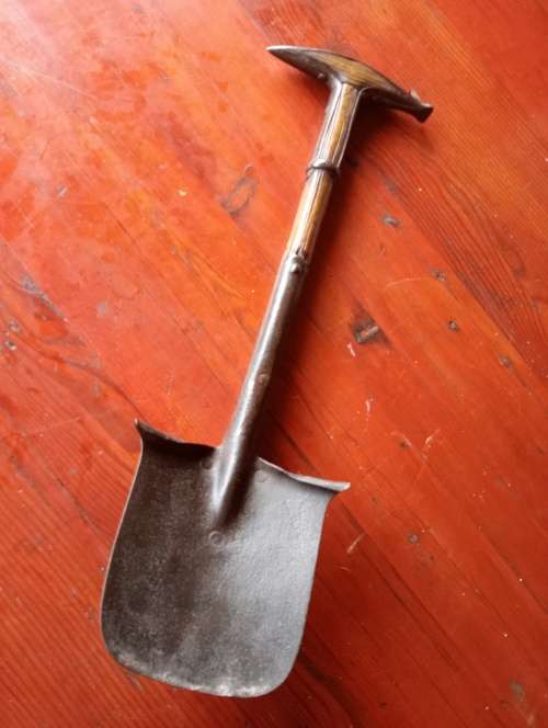 RARE Boer War British Wallace entrenchment tool