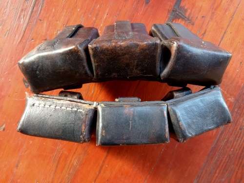Turkish / German WW1 Ammo Pouches