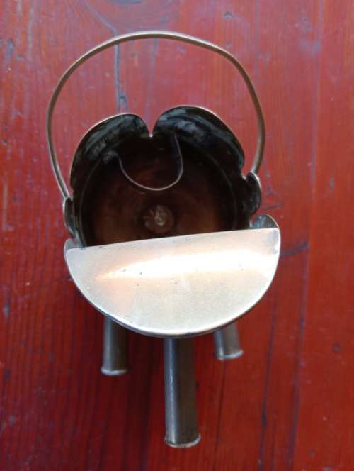 German WW1 Schutztruppen Trench Art Sugar Bowl
