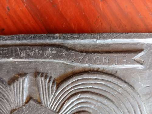 RARE 1922 Johannesburg Red Revolt Trench Art Plaque
