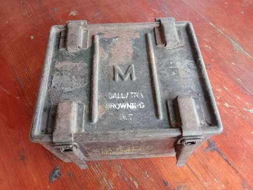 SADF Bush War 7.62mm Browning Ammo Box
