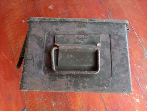 SADF Bush War 7.62mm Browning Ammo Box
