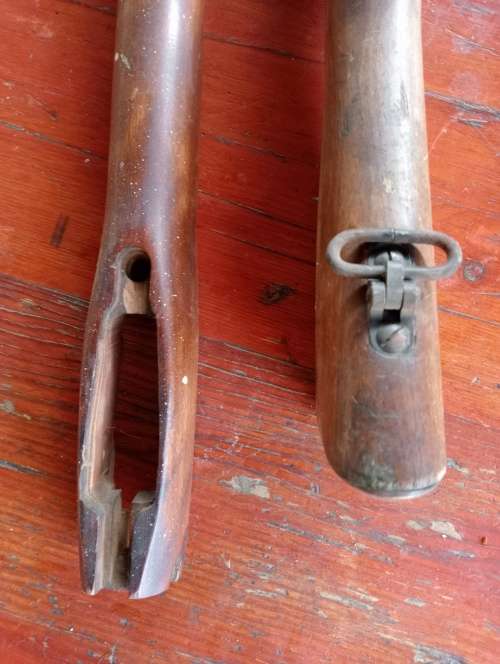 WW2 303 Rifle No4 Lee Enfield Woodwork
