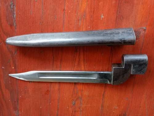 British Rifle No. 4 Bowie Type Bayonet No. 9