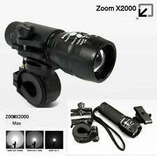 Bicycle LED Torch 240 Lumen Q5 With Mounting  and spare Clamp