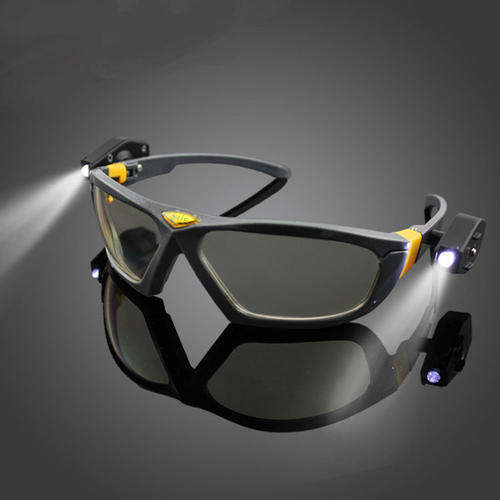 Fishing Safety Glasses Anti-fog Eye Protective Goggles Night with Lights