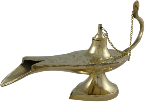 Aladdin Genie Lamp - Solid Brass