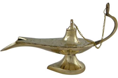 Aladdin Genie Lamp - Solid Brass