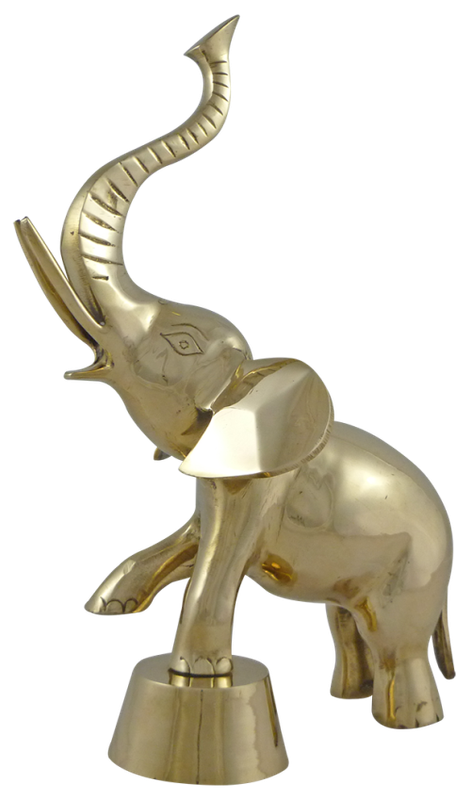 Brass Elelphant 27cm Height