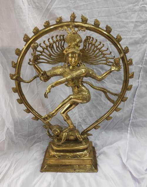 Solid Brass Natraja ( Dancing Shiva ) 90cm Height