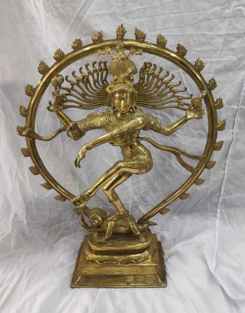 Solid Brass Natraja ( Dancing Shiva ) 90cm Height