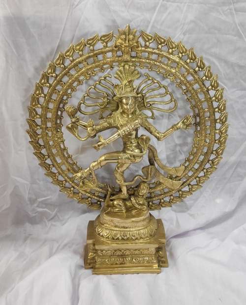 Solid Brass Natraja ( Dancing Shiva ) 69cm Height