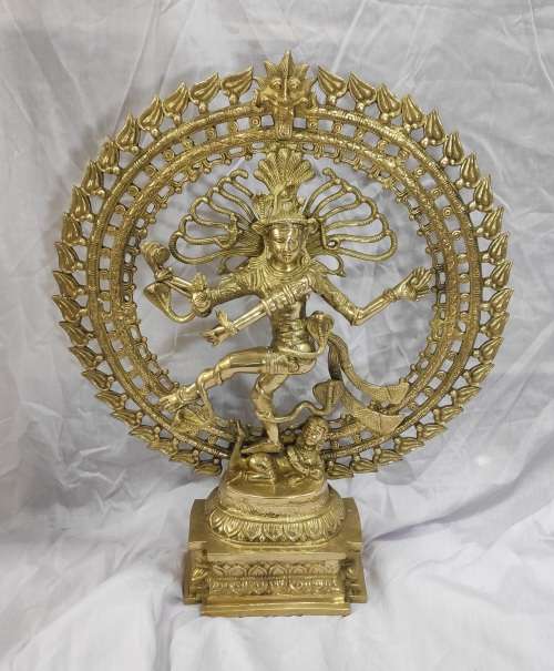 Solid Brass Natraja ( Dancing Shiva ) 69cm Height