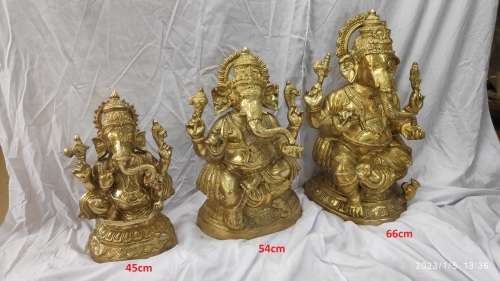 Solid Brass Ganesha 45cm Height