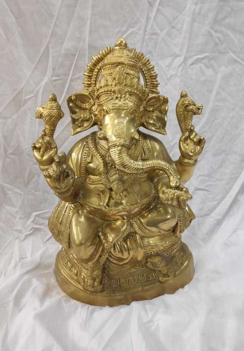 Solid Brass Ganesha 54cm Height