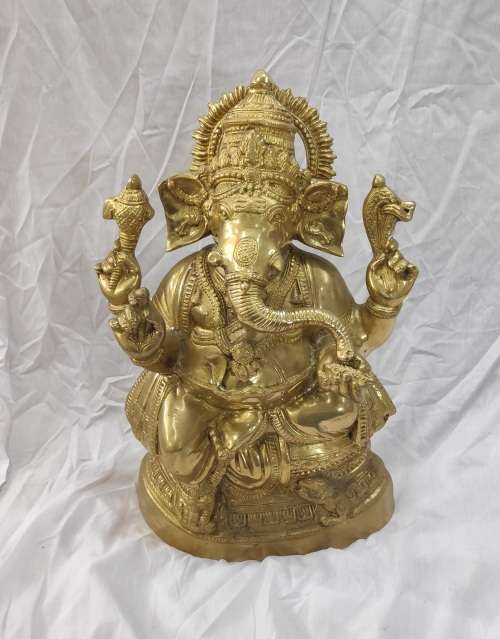Solid Brass Ganesha 54cm Height