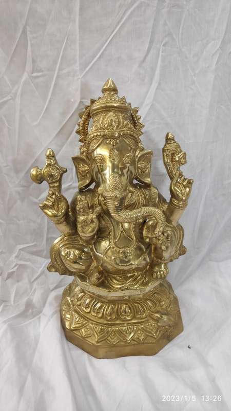 Solid Brass Ganesha 45cm Height