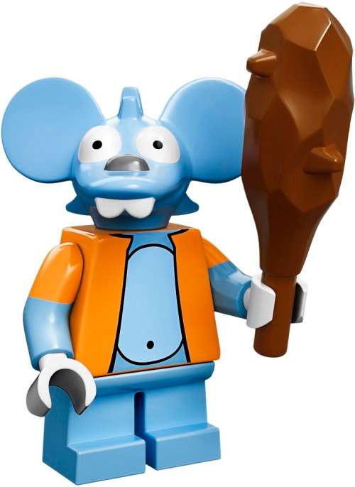 ~ New Lego Simpsons Series 1 Minifigures Itchy ~ Discontinued (71005)