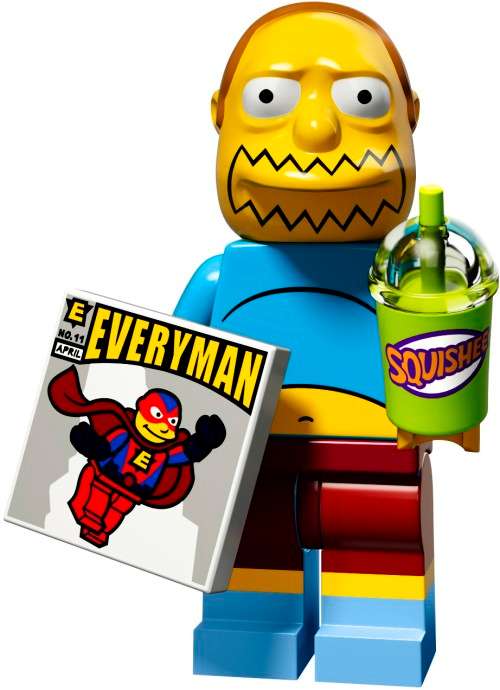 ~ New Lego Simpsons Series 2 Minifigures Comic Book Guy ~ Discontinued (71009)