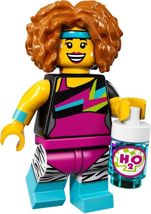 ~ New LEGO Series 17 Minifigures Dance Instructor ~ Sealed (71018)