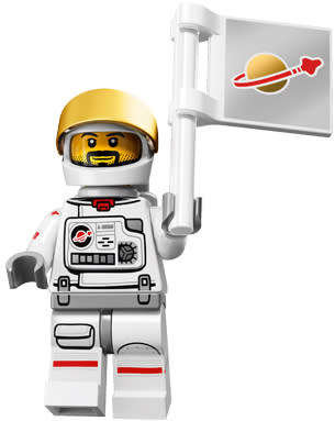 ~ New Lego Minifigures Series 15 Astronaut ~ New in Sealed Packaging ~ Discontinued (71011)