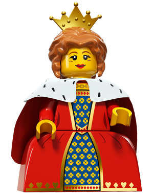~ New Lego Minifigures Series 15 Queen ~ New in Sealed Packaging ~ Discontinued (71011)