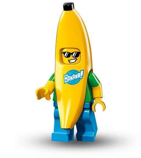~ New LEGO Minifigures Series 16 Banana Guy ~ New in Sealed Packaging ~ Discontinued (71013)