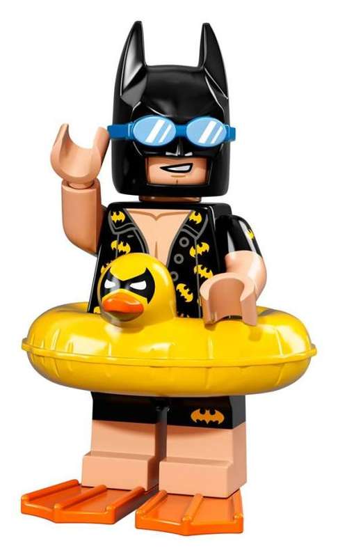 ~ New Lego The LEGO Batman Movie Series 1 Vacation Batman ~ New in Sealed Packaging ~ (71017)