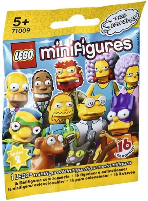 ~ New LEGO Minifigures Simpsons Series 2 Homer ~ New in Sealed Packaging ~ Discontinued (71009)