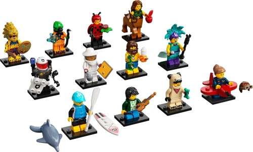 ~ New Lego Minifigures Series 21 Pug Costume Guy ~ New in Packaging ~ Discontinued (71029)