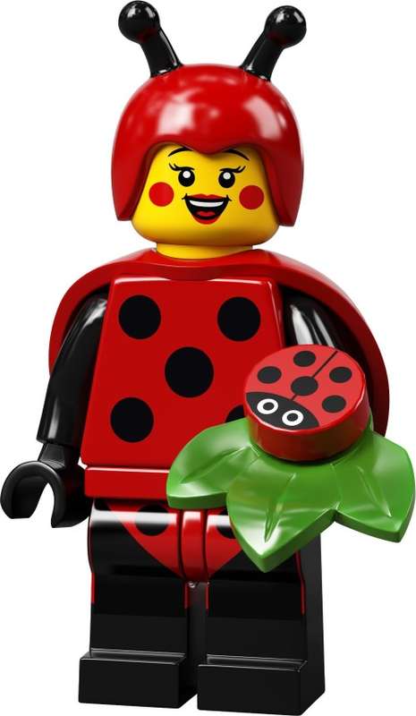 ~ New LEGO Minifigures Series 21 Ladybug Girl ~ New in Packaging ~ Discontinued (71029)