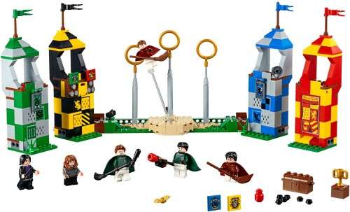 ~ New Lego Harry Potter The Quidditch Match ~ New in Sealed Box ~ Discontinued (75956)