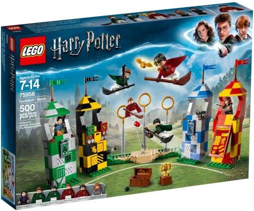 ~ New Lego Harry Potter The Quidditch Match ~ New in Sealed Box ~ Discontinued (75956)
