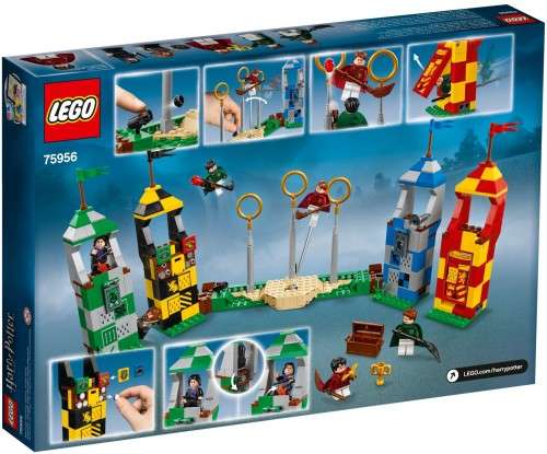 ~ New Lego Harry Potter The Quidditch Match ~ New in Sealed Box ~ Discontinued (75956)