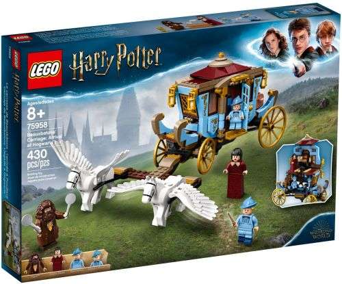 ~ New Lego Harry Potter Beauxbatons` Carriage ~ New in Sealed Box ~ Discontinued (75958)