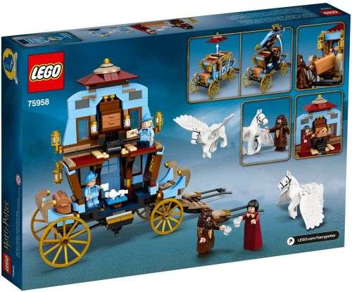 ~ New Lego Harry Potter Beauxbatons` Carriage ~ New in Sealed Box ~ Discontinued (75958)