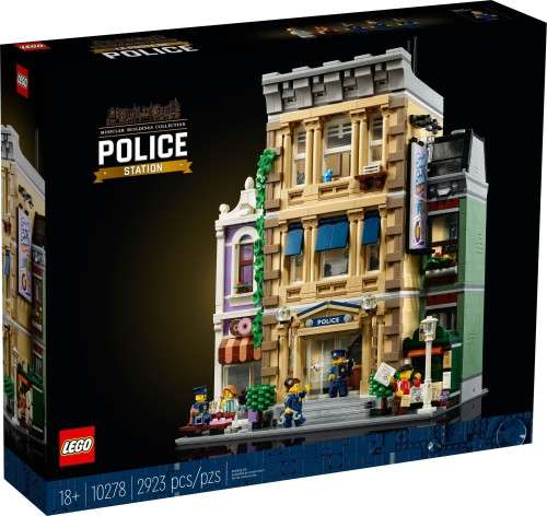 New LEGO Creator Expert Police Station Modular Building - New in Sealed Box - Discontinued (10278)