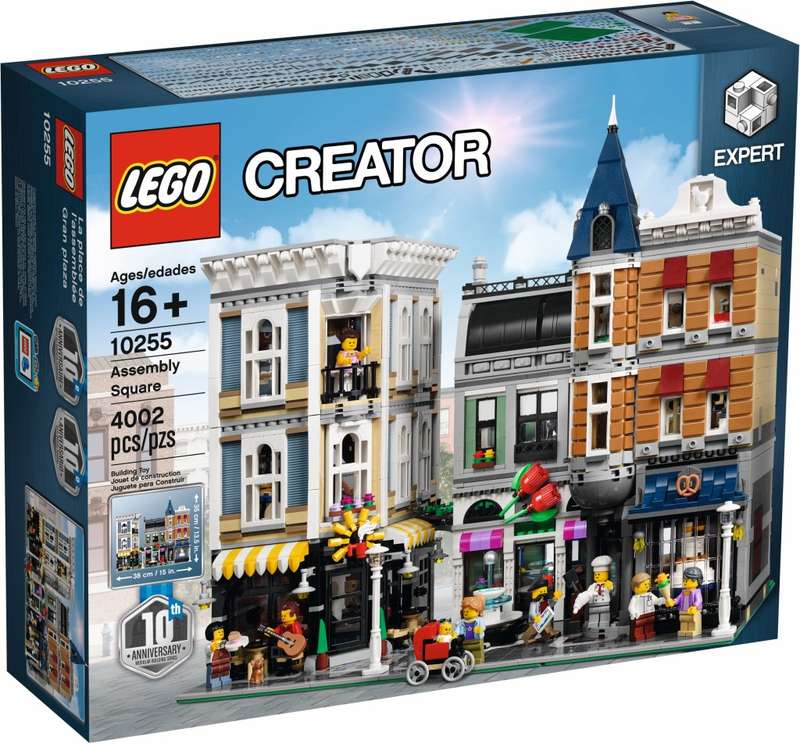 New LEGO Creator Expert Assembly Square Modular Building - New in Sealed Box - Discontinued (10255)