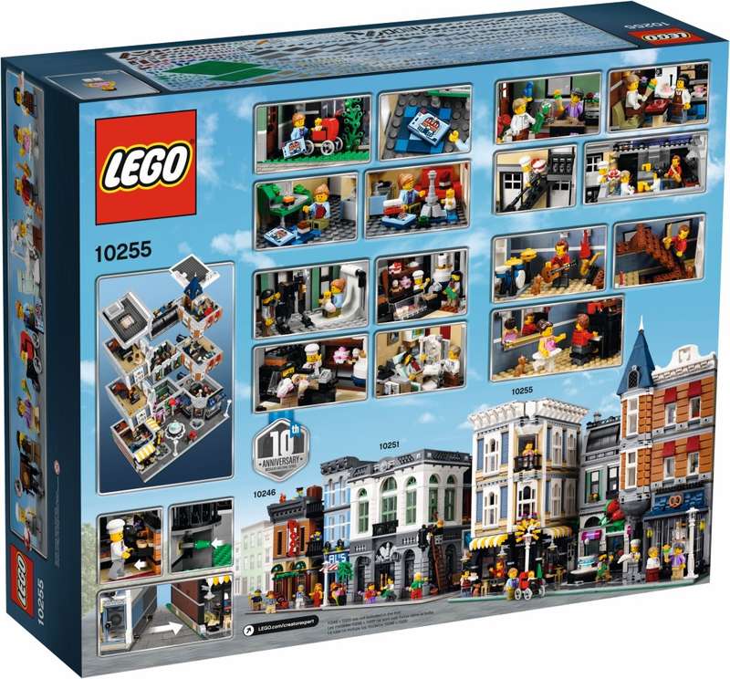 New LEGO Creator Expert Assembly Square Modular Building - New in Sealed Box - Discontinued (10255)