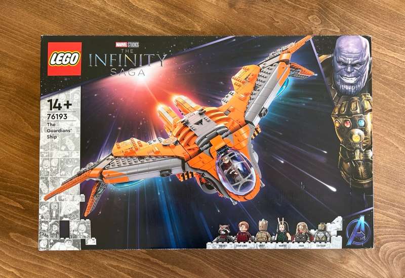 New LEGO Marvel Superheroes The Guardians Ship - New in Sealed Box (76193)